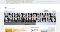 Desktop Screenshot of manpowergroup.at
