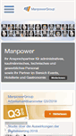 Mobile Screenshot of manpowergroup.at