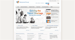 Desktop Screenshot of manpowergroup.com.au