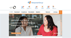 Desktop Screenshot of manpowergroup.fr